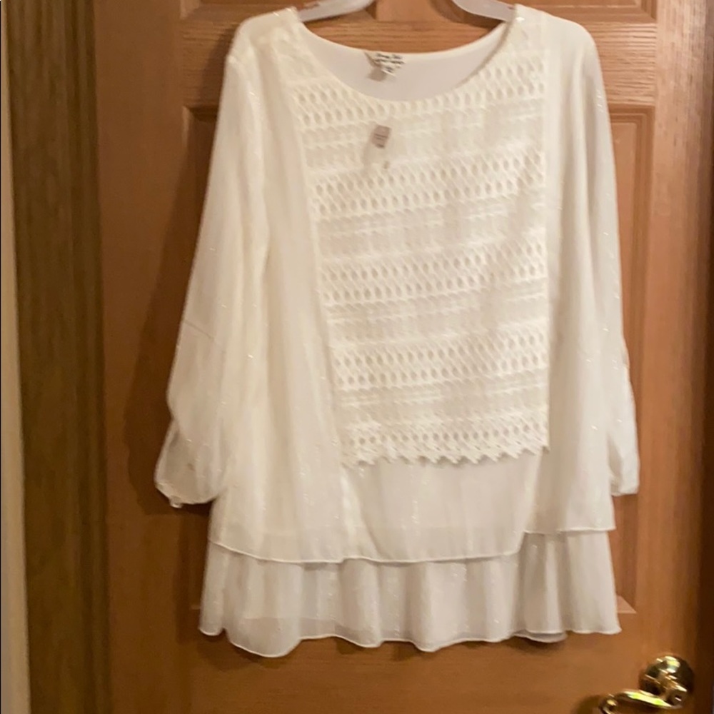 NWT Krazy Kat blouse size Large